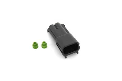 HARLEY Kabelstecker 2-poliger Stecker Passend für alle Modelle 0- , alle Modelle 0-