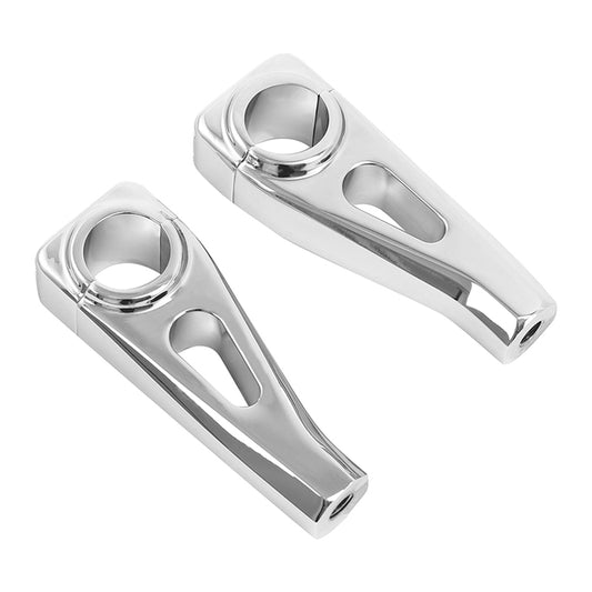 Custom Chrome HARLEY CHROME 4.5" TALON PRO RISERS FOR 1.25" HANDLEBAR