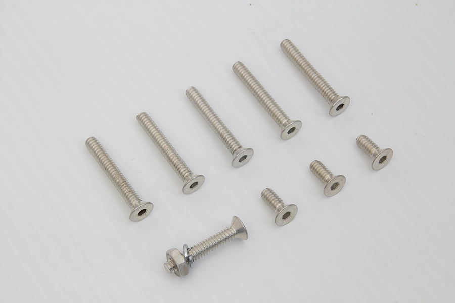 HARLEY Shifter Assembly Cover Screw Kit fits 1965-1979 FL, early 1979 1971-1979 FX, early 1979