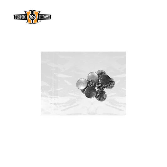Custom Chrome HARLEY HOLE PLUG 1/2 ID-CHROME(10PK)