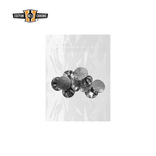 Custom Chrome HARLEY CHR. 17/32 HOLE PLUG 10 PACK