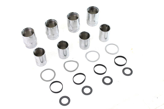 HARLEY Ventildeckelsatz verchromt passend für 1931-1941 W, 1931-1941 WL, 1931-1941 G,