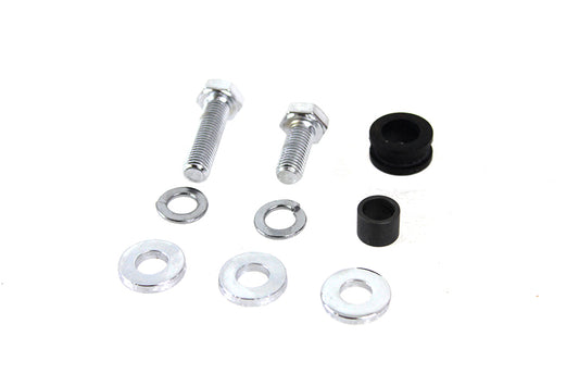 HARLEY Hintere Kettenschutz-Montagesatz Verchromt Passt für 1963-1982 FL, 1963-1982 FLH,