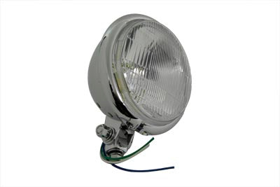 HARLEY 5-3/4 inch Round Headlamp Assembly Bates Style Fits 0- Custom, application