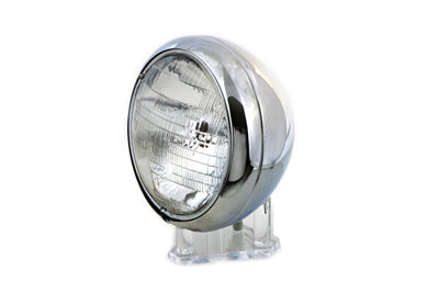 HARLEY 6 Volt 7 Zoll runder Sealed Beam Scheinwerfer passend für 1949-1959 FL,