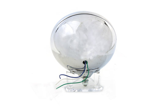 HARLEY 7 inch Round Headlamp fits 0- Custom, application for bottom mount applications