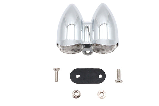 HARLEY Universal Dual LED Amber Marker Lamp Fits 0- Custom, application
