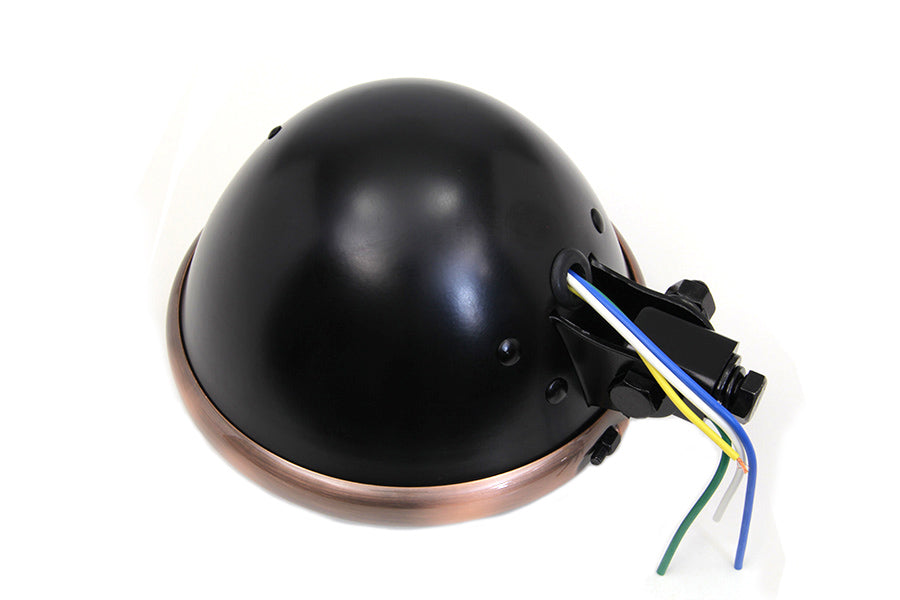 HARLEY 5-3/4 inch Black Headlamp fits 0- All, models