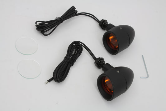HARLEY Bullet Smooth Type Marker Lamp Set Fits 0- Custom, application