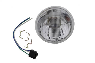 HARLEY Bates Lamp Replacement Unit for 5-3/4 inch Headlamp fits 0- All, 5-3/4 headlamps"