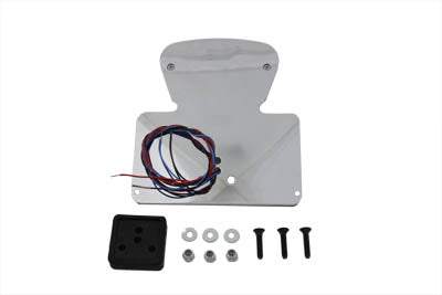 HARLEY Chrome Fender Mount LED Tail Lamp Zoid Type fits 1973-1984 FX, 1973-1984 FL, 1973-UP XL, 1982-1994 FXR, 1982-1994 FXR, 1991-2017 FXD