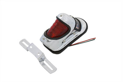 HARLEY Chrome Beehive Style Tail Lamp Fits 0- Custom, application