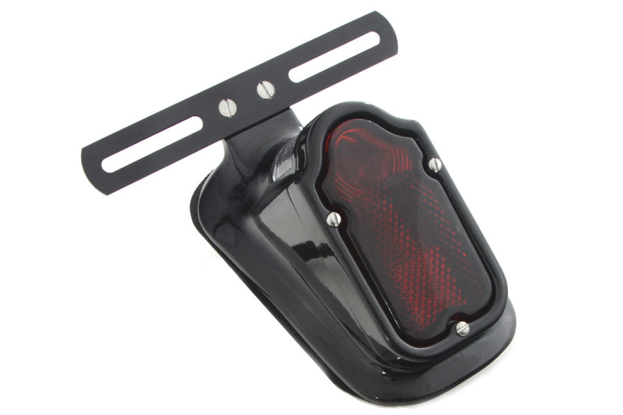 HARLEY Replica Black Tombstone Tail Lamp fits 1947-1954 FL,