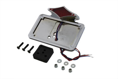HARLEY Chrome Diamond LED Fender Mount Tail Lamp Assembly fits 0- Replacement, application
