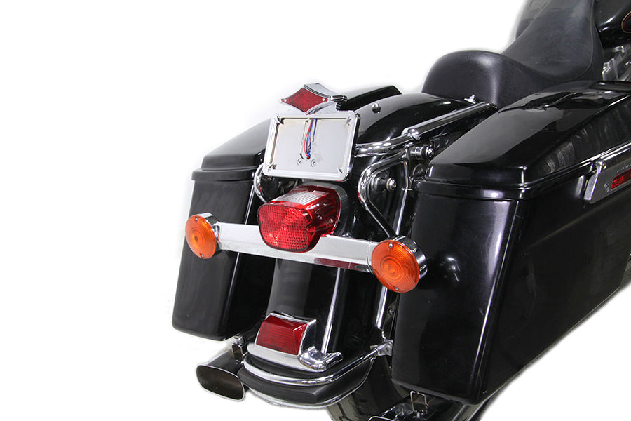 HARLEY Chrome Diamond LED Fender Mount Tail Lamp Assembly fits 0- Replacement, application