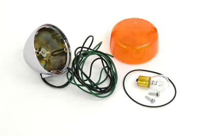 HARLEY Rear Turn Signal Right or Left Assembly Chrome fits 1986-1993 FXST,