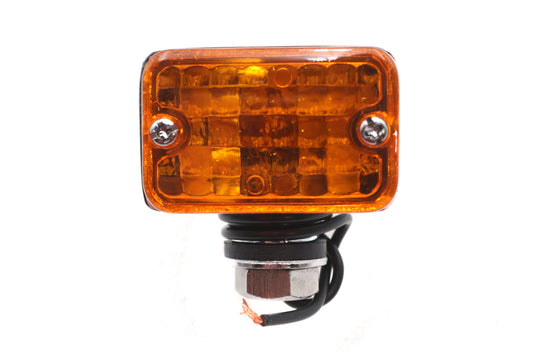 HARLEY Chrome Mini Tour Marker Lamp Amber Lens Fits 0- Custom, application