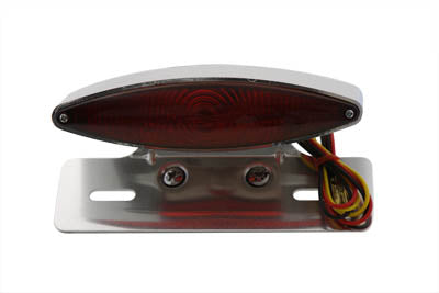 HARLEY Chrome Snake Eye Fender Mount Tail Lamp Kit fits 0- Custom, application