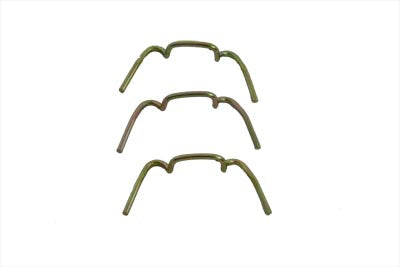 HARLEY Teardrop Headlamp Lens Retainer Clip Set fits 0- All, 6 headlamps"