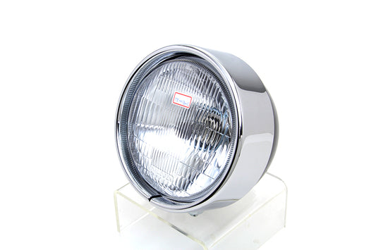 HARLEY 5-3/4 inch Headlamp Chrome Frenched Trim Ring fits 1994-2015 FXSTB, 1994-1999 FXSTC, 1994-2015 FXST, 1994-2017 FXD, except FXDF 2008-201