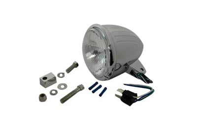 HARLEY 5-3/4 inch Headlamp Assembly Teardrop Style fits 0- Custom, application