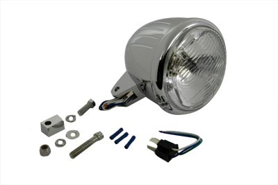 HARLEY 5-3/4 inch Headlamp Assembly Teardrop Style fits 0- Custom, application