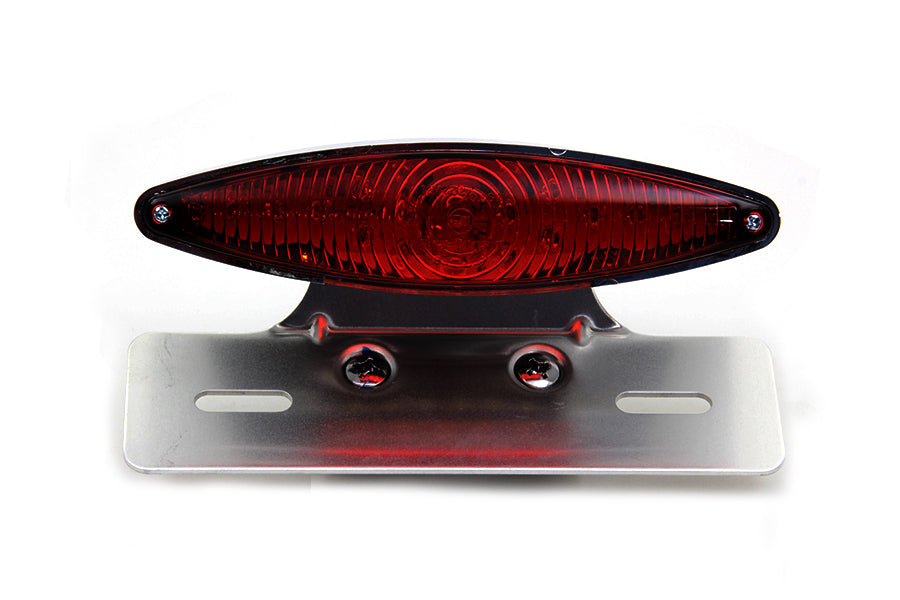 HARLEY Chrome Snake Eye Fender Mount LED Tail Lamp Kit fits 0- Custom, application