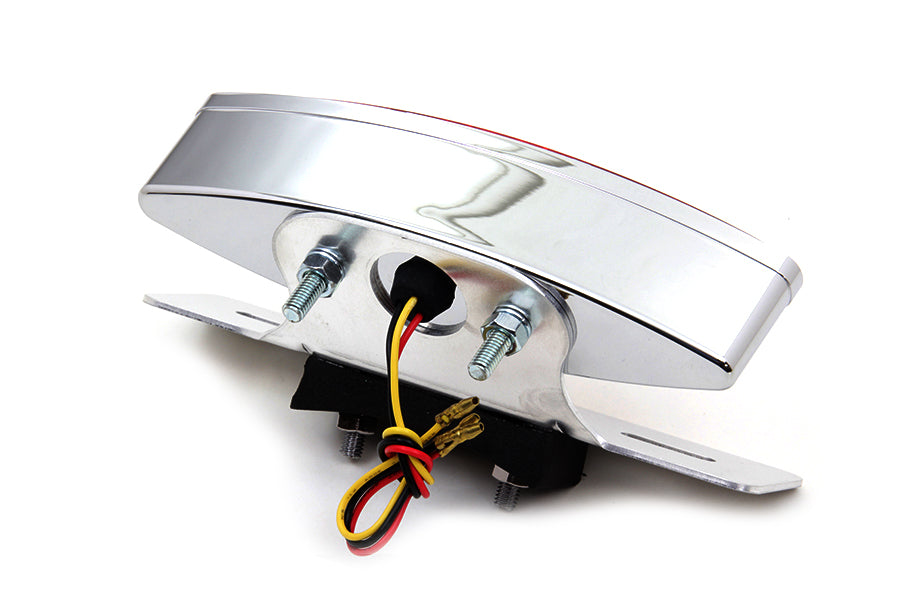 HARLEY Chrome Snake Eye Fender Mount LED Tail Lamp Kit fits 0- Custom, application