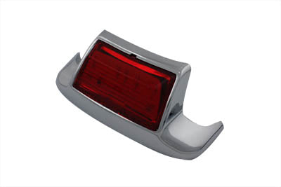 HARLEY Red LED Rear Fender Lamp Tip with Light fits 1984-1995 FLT, 1999-2008 FLT, 1999-2003 FLST, 1986-1995 FLST, 1984-1995 FLT,