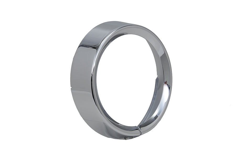 HARLEY 7 inch Headlamp Chrome Frenched Trim Ring fits 2014-UP FLHT, 2014-2023 FLHX, 2014-2023 FLTRX, 1994-UP FLHR,