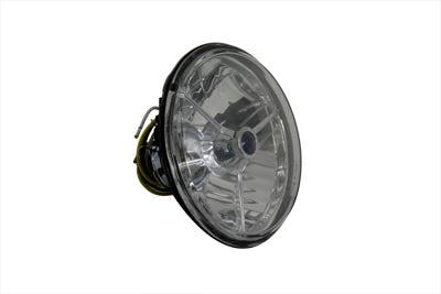 HARLEY Bates 5-3/4 inch Tri-bar Headlamp Unit fits 0- All,