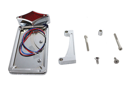 HARLEY Diamant-Rücklicht-Kit vertikal passend für 1989–2006 FXST, 1991–2005 FXD, 1989–2006 FLST,