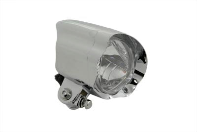 HARLEY 5-3/4 inch Headlamp Assembly Glow Style with Visor fits 0- Custom, application