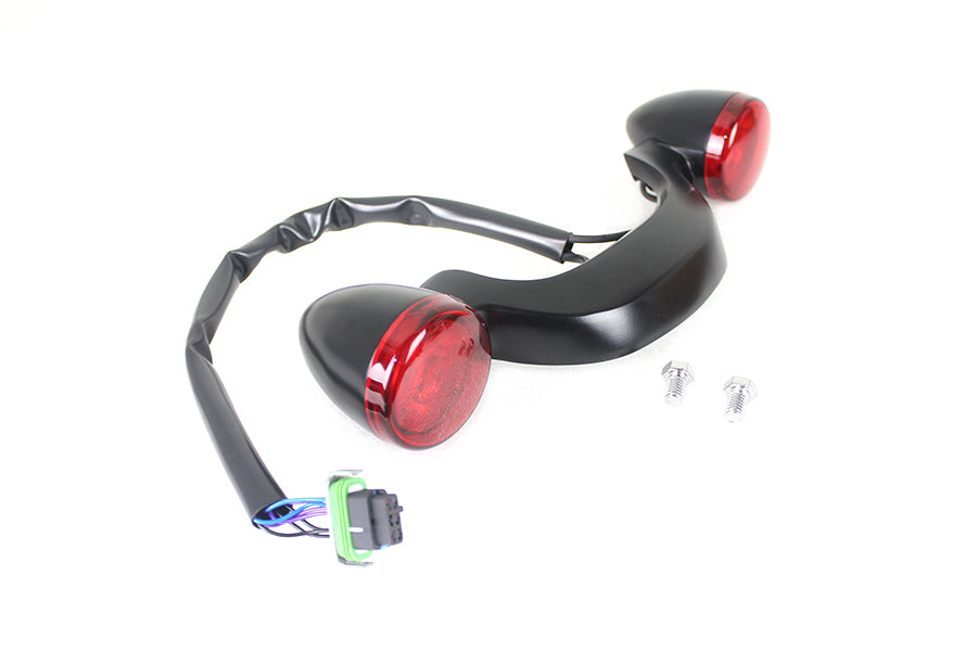 HARLEY Black FLTRX Rear Turn Signal Bar Kit fits 2014-UP FLTRX, 2014-UP FLHX, 2014-UP FLHXS, 2017-UP FLHRXS,