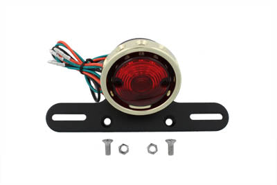 HARLEY Round Tail Lamp Assembly Bobber Style Fits 0- Custom, application