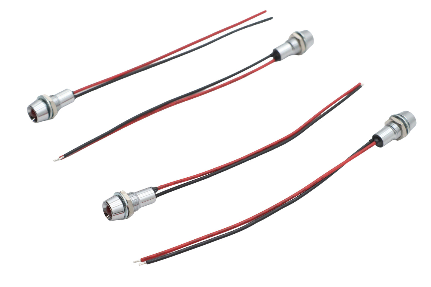 HARLEY LED-Kontrollleuchten-Set, rot, passend für 0- Custom, Anwendung