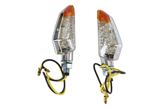 HARLEY Evil Eye Marker Lamp Set with Clear Lens Fits 0- Custom, application