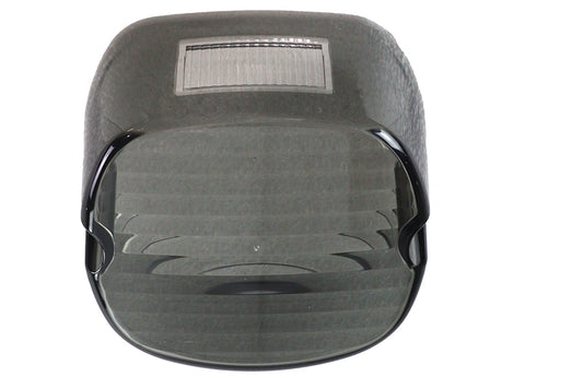 HARLEY Rücklichtglas, flach, horizontal, schlankes Design, rauchfarben, passend für 1979-1998 FLT,