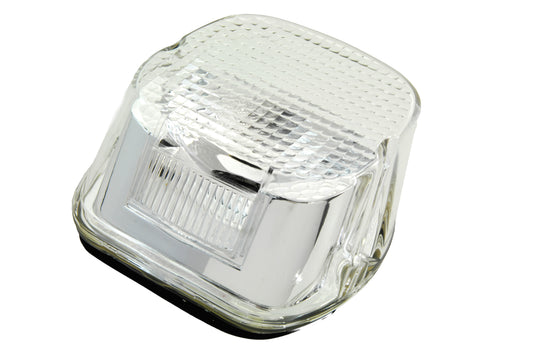 HARLEY Rücklichtglas, flach, klar, passend für FLT ab 2003, Ende 2003
