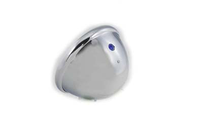 HARLEY Chrome 5-3/4 inch Round Faceted Headlamp Assembly fits 0- Custom, application