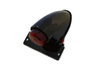 HARLEY Replica Black Sparto Tail Lamp fits 0- Custom, application 0- Custom, application