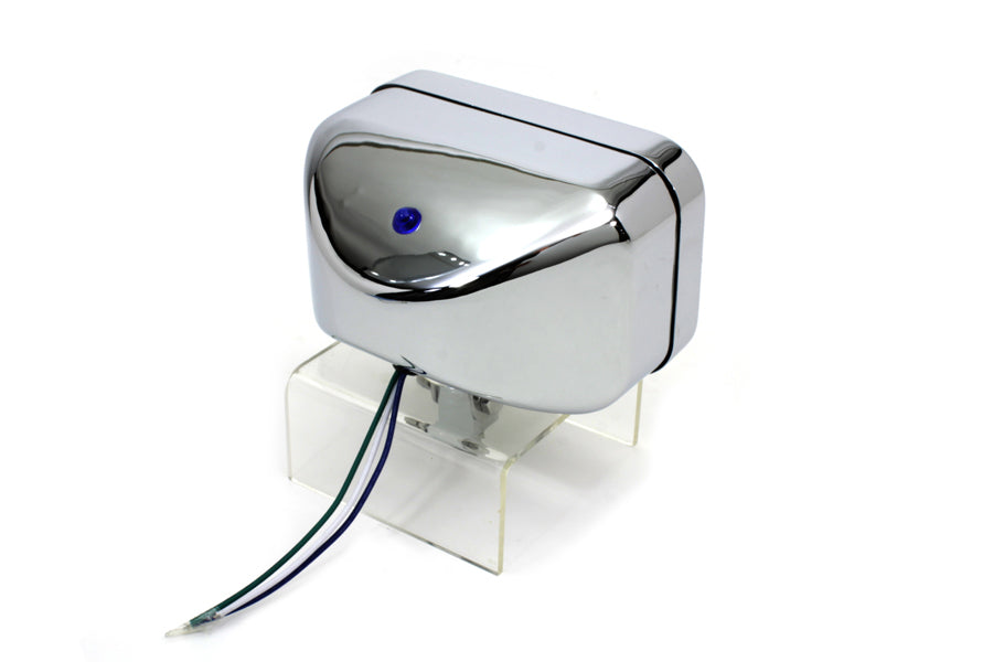 HARLEY Complete Caddy 12 Volt Bottom Mount Headlamp with Bulb fits 0- Custom, Application