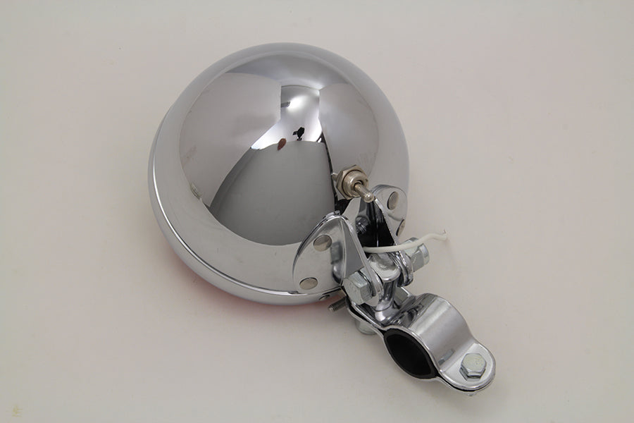 HARLEY Spring Fork Spotlamp Assembly with Bulb fits 1938-1940 EL, 1941-1957 FL, 1938-1947 UL, 1938-1952 WL, 1938-1957 G,