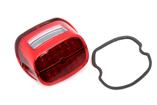 HARLEY Rotes LED-Rücklicht Passend für 1999-UP FXST, 1999-UP XL, 1999-UP FLT, 1999-2017 FXD,