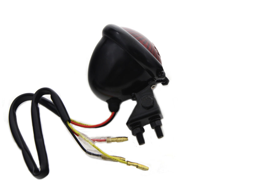 HARLEY Round LED Tail Lamp with Red Lens fits 0- Custom, application
