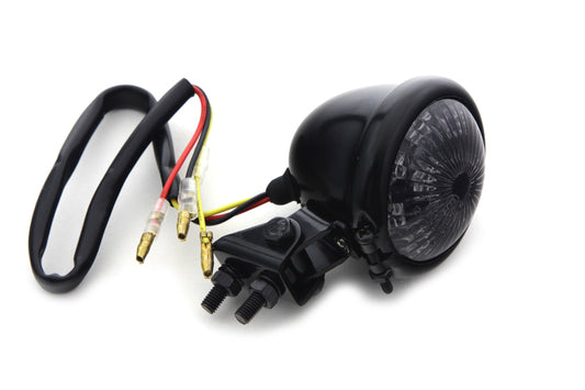 HARLEY Round LED Tail Lamp with Smoked Lens Fits 0- Custom, application