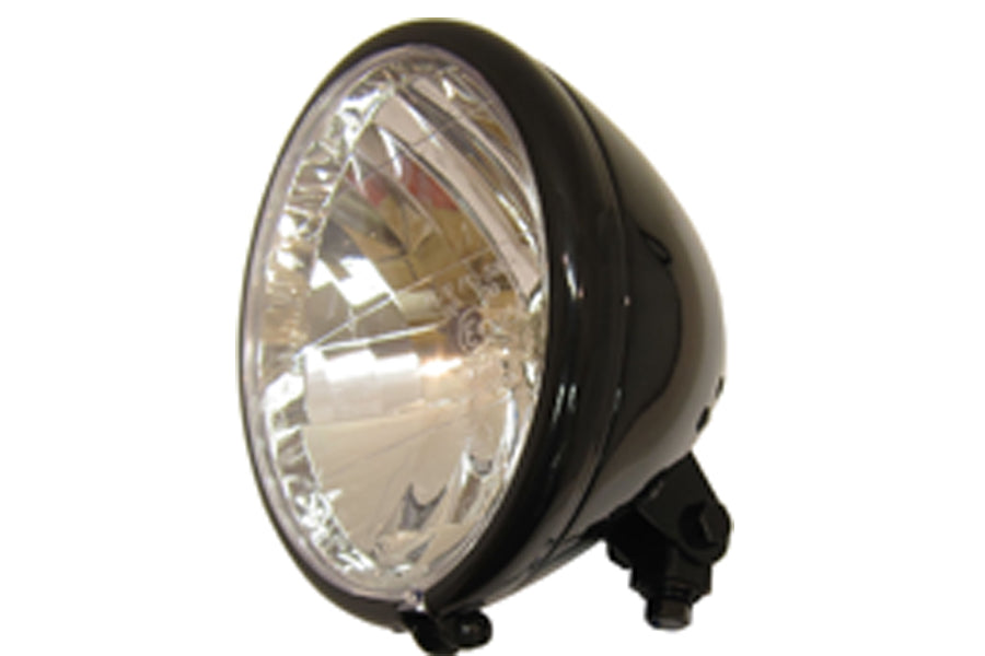 HARLEY Spring Fork Style Headlamp Assembly Black fits 0- Custom, application