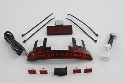 HARLEY Rear Fender Edge Lamp Kit fits 2004-2013 XL, 883N 2004-2013 XL, 1200N 2004-2013 XL, 1200X