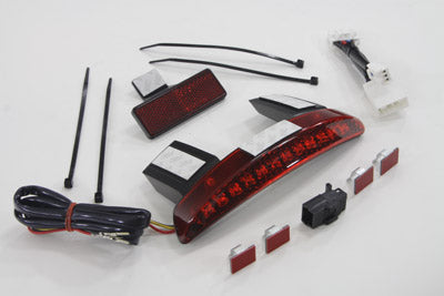HARLEY Hinterradkotflügel-Kantenlampe Kit Passend für 2004-2013 XL, 883N 2004-2013 XL, 1200N 2004-2013 XL, 1200X
