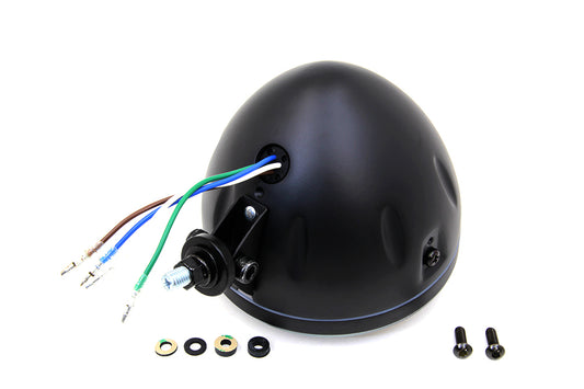 HARLEY 5-3/4 Zoll H4 Scheinwerfereinsatz Schwarz Passend 0- Alle, Modelle